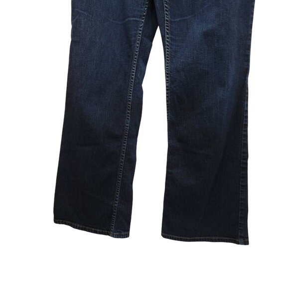 J. Jill Dark Wash Bootcut Jeans Sz 10 Stretch Classic Casual Everyday - Picture 4 of 6